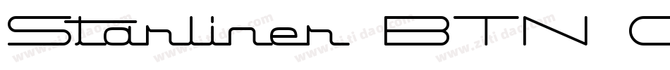Starliner BTN Oblique字体转换